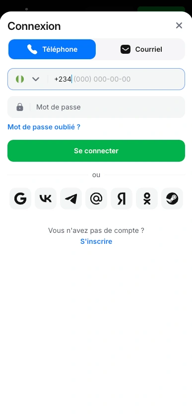 Bonus de bienvenue casino 1win